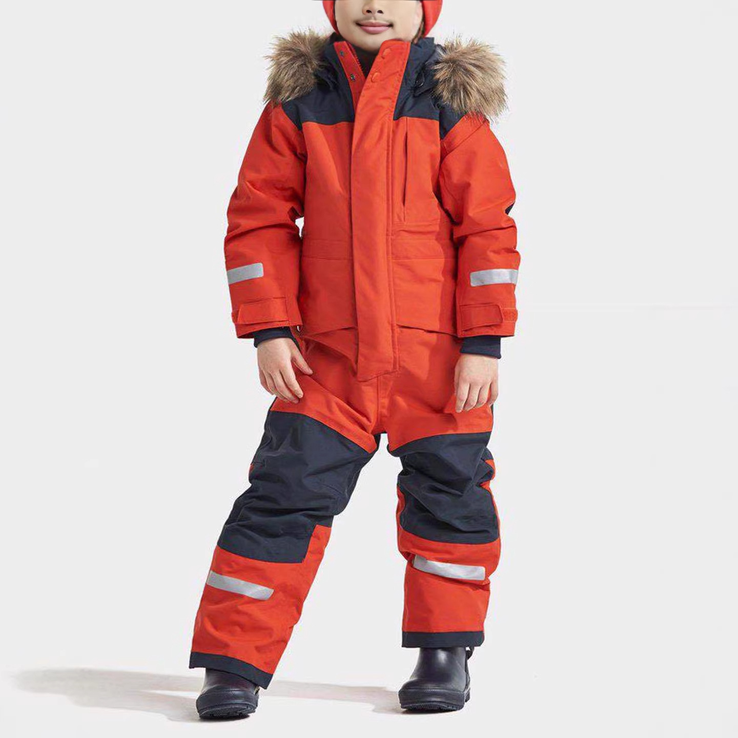 Luminous Ski Suit For Snowboarding And Skiing Windproof Waterproof And Insulated Jumpsuit