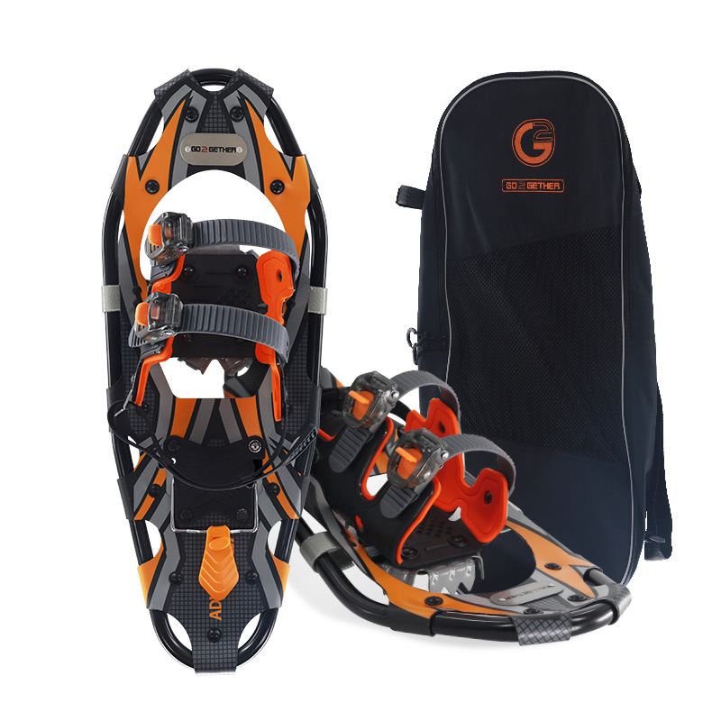 Aluminum Alloy Non-slip Adjustable One-size Hiking Shoes Snowboard