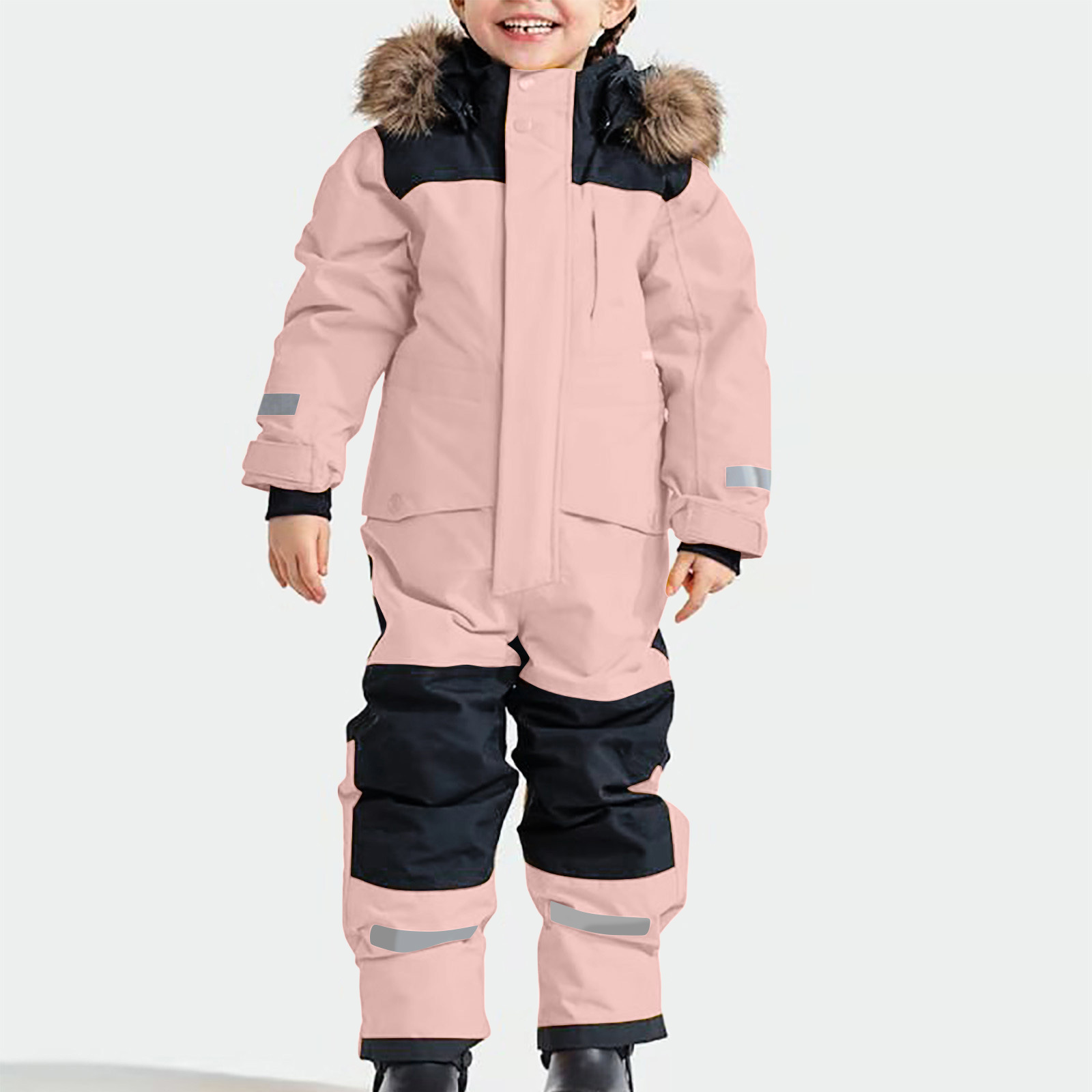 Luminous Ski Suit For Snowboarding And Skiing Windproof Waterproof And Insulated Jumpsuit