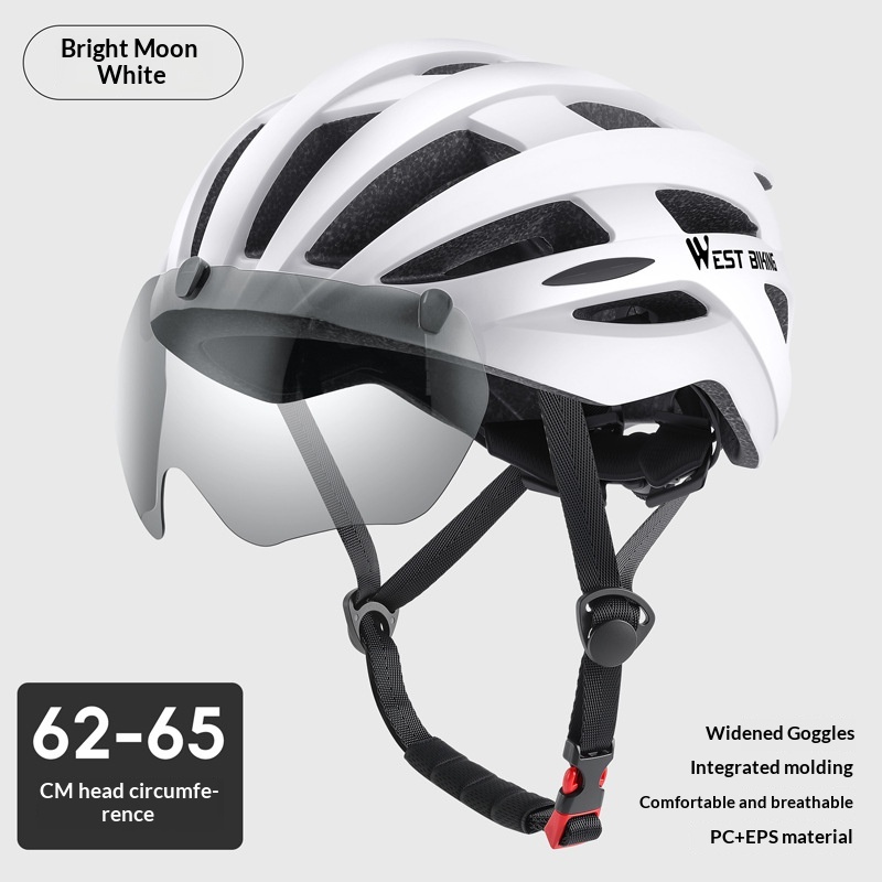 Enhanced Bicycle Helmet With Integrated Goggles