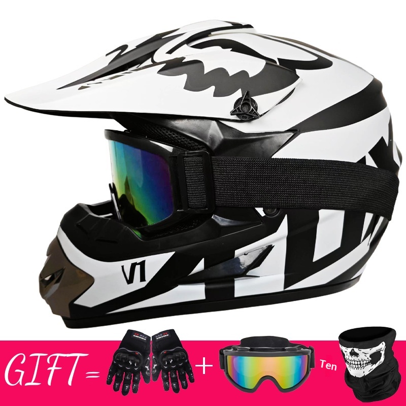 Yamamoto Off-Road Racing AM Mountain Bike Full-Coverage Off-Road Helmet