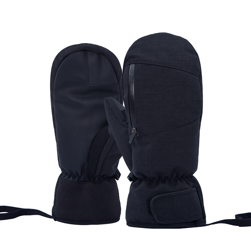Snowboard Waterproof Touch Screen Inner Five Finger Warm Gloves