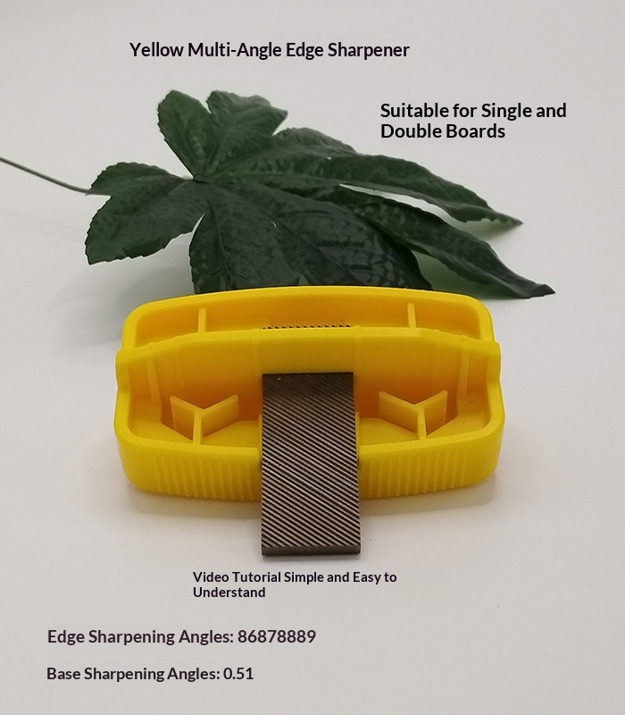 Snowboard Edge Tuner For Both Single And Twin Boards Multi-angle Edge Grinder